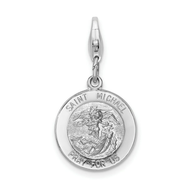 27mm Silver Yellow Plated Soldier On Horse Charm 
